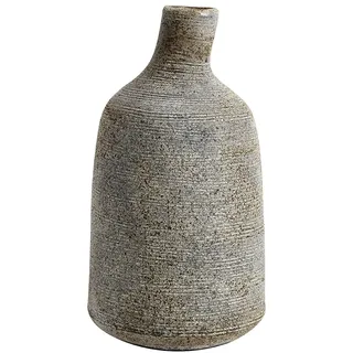 Muubs Vase "Stain" in Grau - (H)26 x Ø 14,5 cm