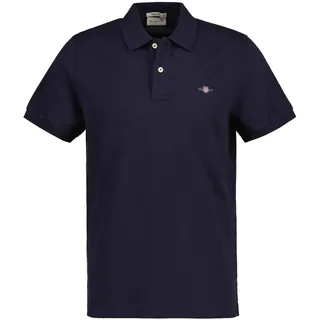 GANT Reg Shield Kurzarm-poloshirt Evening Blue 3XL
