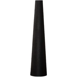 Schwarze Keramik-Vasen – kleine Mini-Blumenvase aus Glas für Heimdekoration – dekoratives Blumenmuster