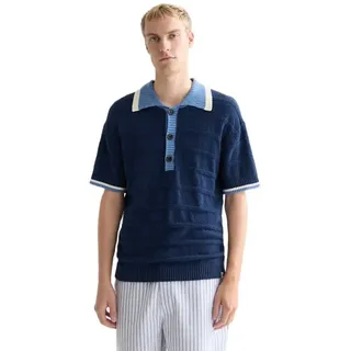 Scotch & Soda 182275 Loose Fit Kurzarm-poloshirt - Pageant Blue - XL