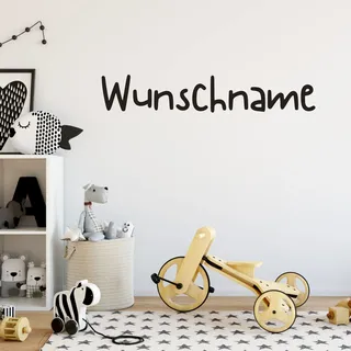 Wandtattoo selbst gestalten - Wunschtext Wandaufkleber Türaufkleber - Aufkleber Text mit Wunsch Größe und Farbe - einzigartig