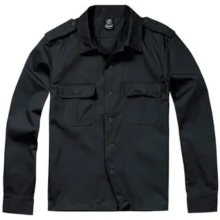 Brandit Textil Us Langarmhemd Black 3XL