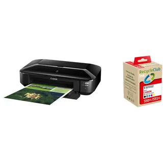 Canon PIXMA iX6850 - Drucker - A3 Plus + Multipack (5x Patronen) kompatibel Tintenstrahldrucker, (Bundle bestehend aus 1 x Drucker und 1 x Multipack (5 Patronen)