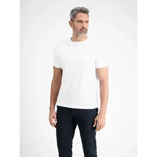 Lerros Klassisches Rundhals T-Shirt weiß M