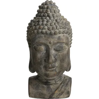Mica decorations Buddha 48 cm Grau