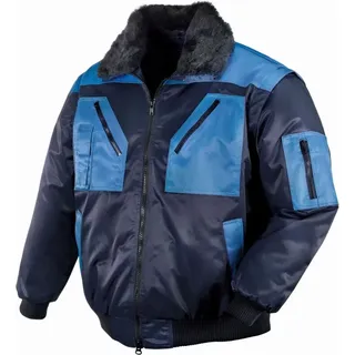 Piloten-jacke Oslo Marine/kornblau Größe 4xl