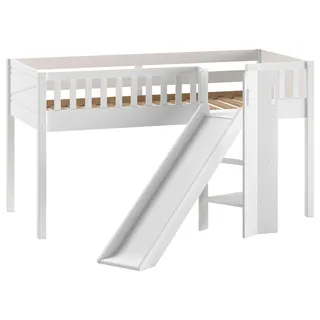 Vipack Spielbett SCOTT 90 x 200 cm Kiefer massiv weiß lackiert
