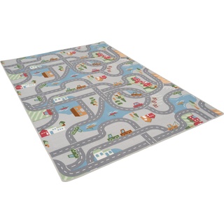Snapstyle, Kinderteppich, Kinder Spiel Straßenteppich (200 x 300 cm)