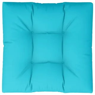 vidaXL Palettenkissen 80 x 80 x 12 cm türkis 1 St.