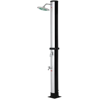 Monzana® Solardusche 35 Liter Gartendusche Campingdusche Pooldusche Außendusche UV-beständig PVC Regenduschkopf