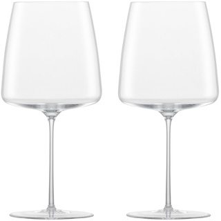 Zwiesel Glas - Simplify Weinglas, samtig & üppig, 740 ml (2er-Set)