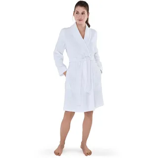 Möve Bademantel ideal für Sauna & Spa Weiß L