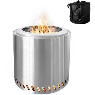 Feuerschale ohne Rauch Feuerstelle Feuertonne Feuerkorb Terrassenofen rauchfrei