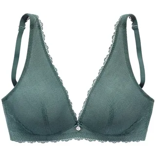 VIVANCE Bralette-BH ohne Bügel grün 85B