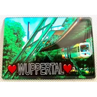 Wuppertal Deutschland Souvenir Kühlschrankmagnet Wuppertal Reiseandenken Geschenkartikel Wuppertal Magnet Wuppertal Souvenir