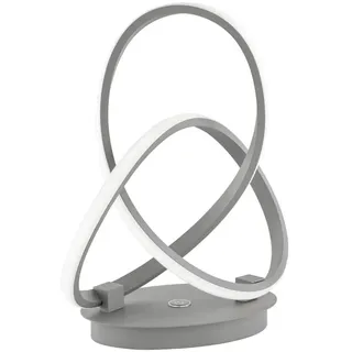 Wofi 8134.01.88.9000 - Dimmbare LED-Tischlampe INDIGO LED/19W/230V - Grau