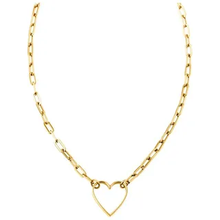 Liebeskind Berlin Damen-Collier Edelstahl Gold