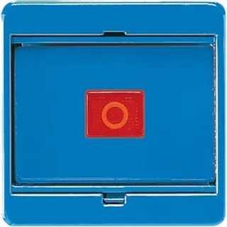 Jung Abdeckrahmen 561GLBL Blau