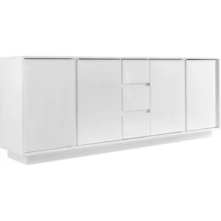 Home Affaire Sideboard 210 x 79 x 43 cm Weiß Hochglanz