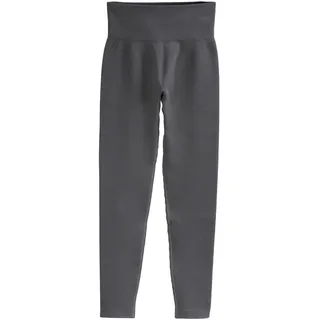 NEXT Damen Standard Nahtlos Gerippte Leggings mit hoher Taille - L
