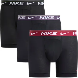 Nike Underwear Boxer BOXER BRIEF 3PK (Packung, 3-St., 3er) mit Markenlabel schwarz L