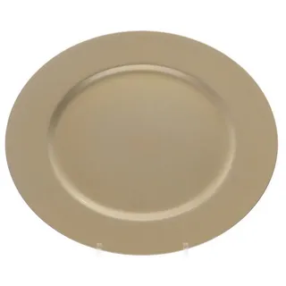 Kaemingk Dekoteller Dekoteller Platzteller Weihnachtsteller Ø 33 cm gold