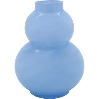 Sandra Rich Glasvase Bubble H=23cm - blau