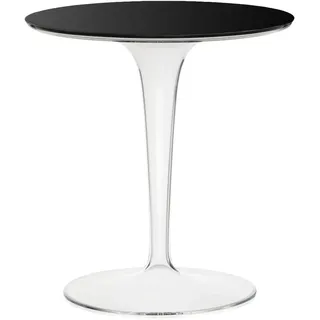 Kartell Tip Top Beistelltisch Schwarz glänzend)