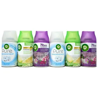 6x Air Wick Freshmatic Max Mix Pack Nachfüller Sparpack