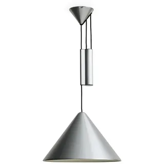 HAY Compass 1-flg. Ø 43 cm rund Aluminium gebürstet