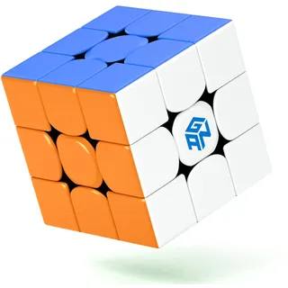 ROXENDA Gan 356 RS Speed Cube, 3x3 Stickerless Speedcube, V3 System 3x3x3 Zauberwürfel, Upgraded Version Professioneller Magic Cube für Erwachsene & Kinder