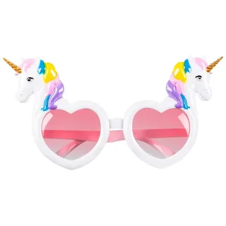 Boland 50030 - Partybrille Einhorn, Unicorn, Spaßbrille, Fotobox, Accessoire, Mottoparty, Karneval