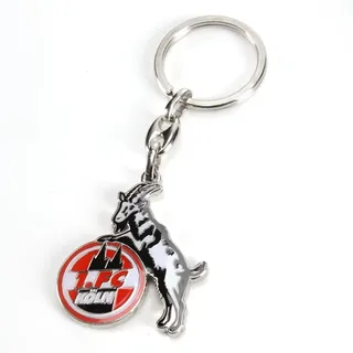 1. FC Köln Schlüsselanhänger Logo Emaille - Plus gratis Aufkleber Forever Köln