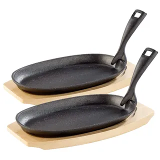 TS-Electronic Tornwald-Schmiede Servierpfanne 24 x 14 cm