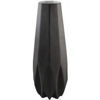 Kaiser Porzellan Tischvase Polygono Star (1 St), Vase aus Biskuit-Porzellan, im zeitlosen Design, Höhe ca. 41 cm grau