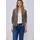 STREET ONE Blouson aus Velours Mesh mit Zipper 40