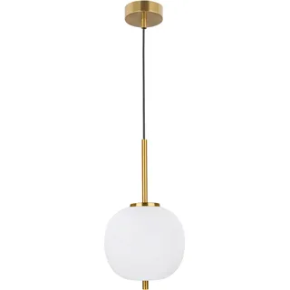 Nova Luce Lato 1-flg. E14 30 cm rund gold, weiß