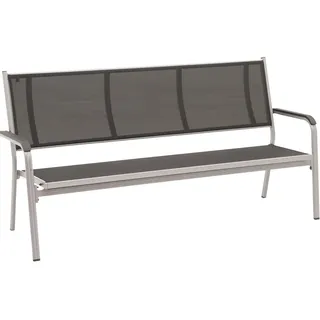 Kettler Basic Plus 3er Bank 3 x 1 x 1 cm Silber/Anthrazit