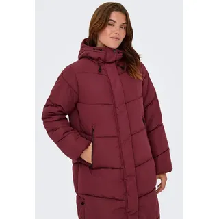 ONLY Steppmantel ONLMAGGI LIFE LONG PUFFER CC OTW rot XS (34)