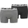 Men Multi Logo Boxer grau/schwarz XL