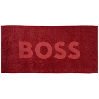 BOSS Handtuch - Strandtuch, Badetuch, Sauna, Beach Towel, One Size Rotbraun (Open Brown) 160x80cm