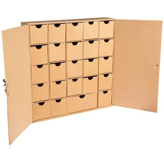 Rayher Pappm. Adventskalender 29,6x29,6x6,5cm 67367521