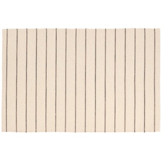 Södahl - Line Teppich, 60 x 90 cm, beige / ash