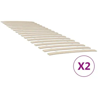Lattenrost Ersatz-aus Massivholz 200 x 70 cm, naturfarben, furnicato, Klappbarer Bettrost mit 17 Lamellen für optimale Unterstützung braun 70 cm x 200 cm x 1.2 cm