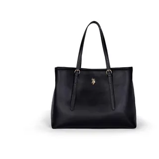 U.S. Polo Assn. Blackstone Shopper Polyurethan Schwarz
