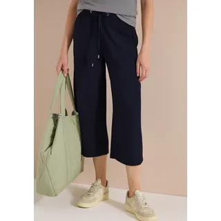 Cecil 3/4-Hose Loose Fit Blau XXL