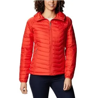 COLUMBIA Damen Jacke Powder Lite Hooded Jacket, Größe M in Bold Orange Bold Orange