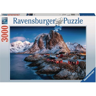 Ravensburger Puzzle 3000 Teile Norwegen - Hamnoy, Lofoten (3000 Teile)