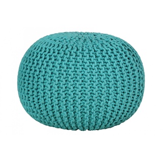 Stylefurniture Cottonball, Stoff, türkis, 55 x 55 x 37 cm