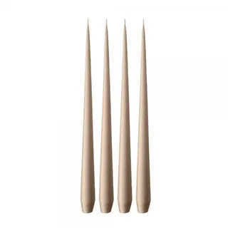 ester & erik Taper Candles, Box, 32cm, 4 Stück, 18 Nougat Note